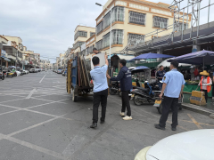 开展农贸市场结合管理 巩固典型镇打形成